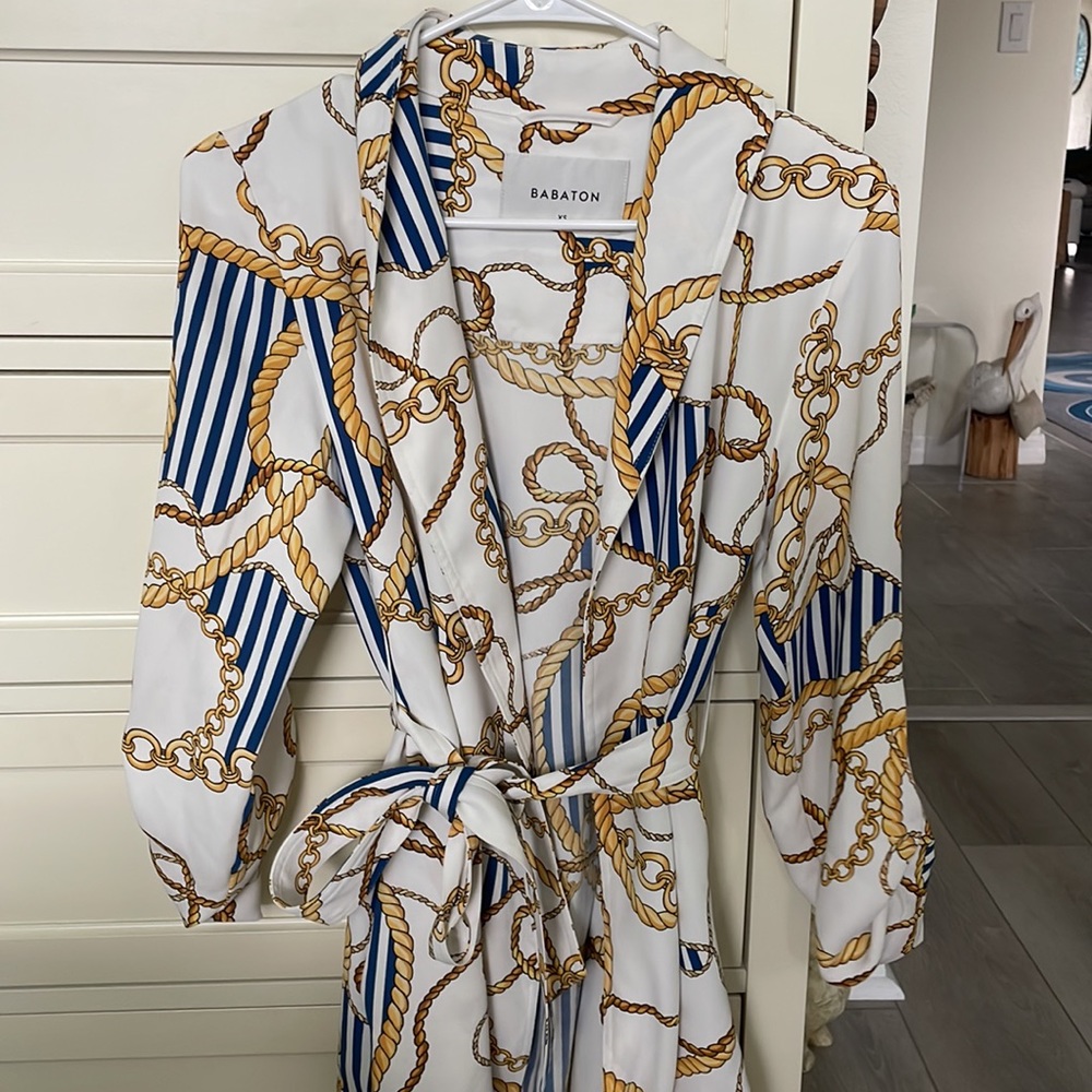 BABATON Kahlo Nautical Chain Mid Robe Jacket - Picture 4 of 4